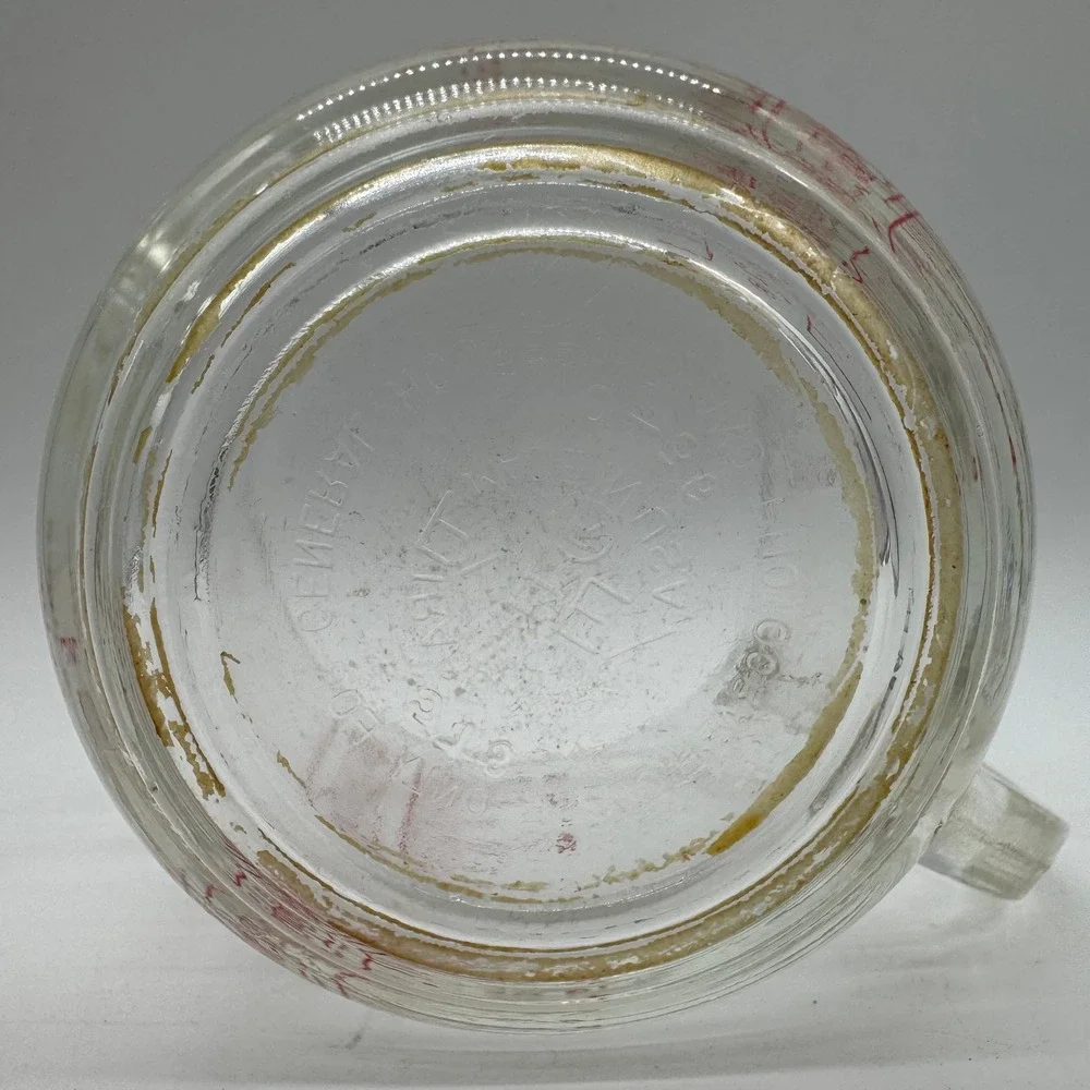 Pyrex vintage clear